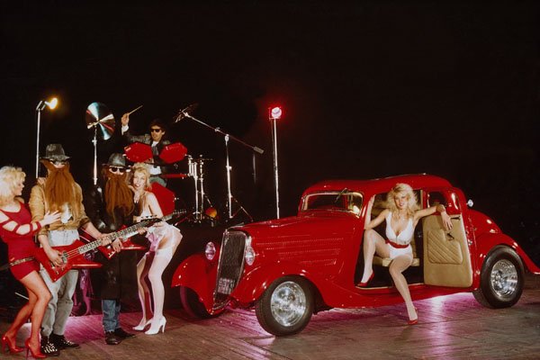 779009 1934 Ford Hot Rod, Spoof Of ZZ Top Pop Group A4 Photo Print