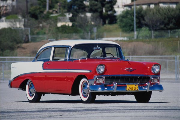 779044 1956 Chevrolet Belair Sedan A4 Photo Print