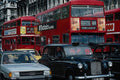 779051 Traffic, Cars And Double Decker Buses, London, England A4 Photo Print