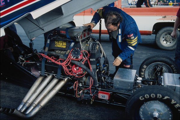 779053 1996 Avenger, Cannonball Run, Santa Pod, U.K. A4 Photo Print