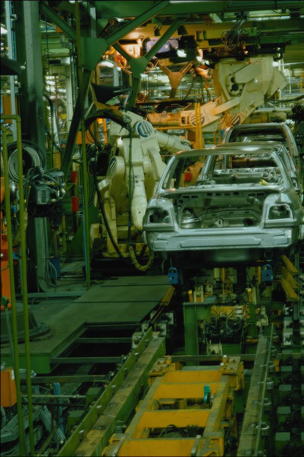 779055 Car Assembly A4 Photo Print