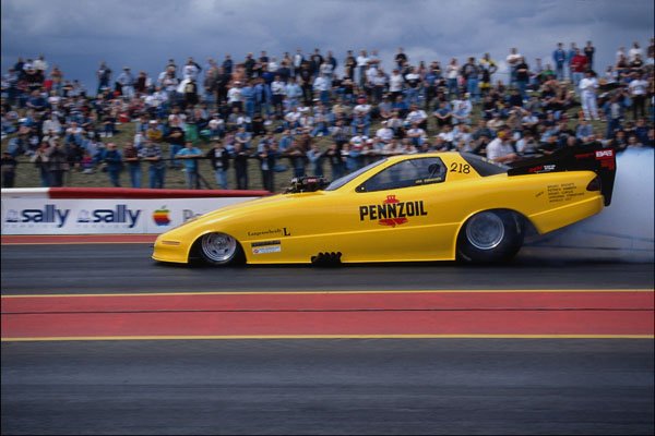 779058 Pontiac, Funny Car, Santa Pod, U.K. A4 Photo Print