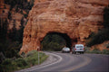 779062 Tunnel, Red Canyon, Utah, U.S.A. A4 Photo Print