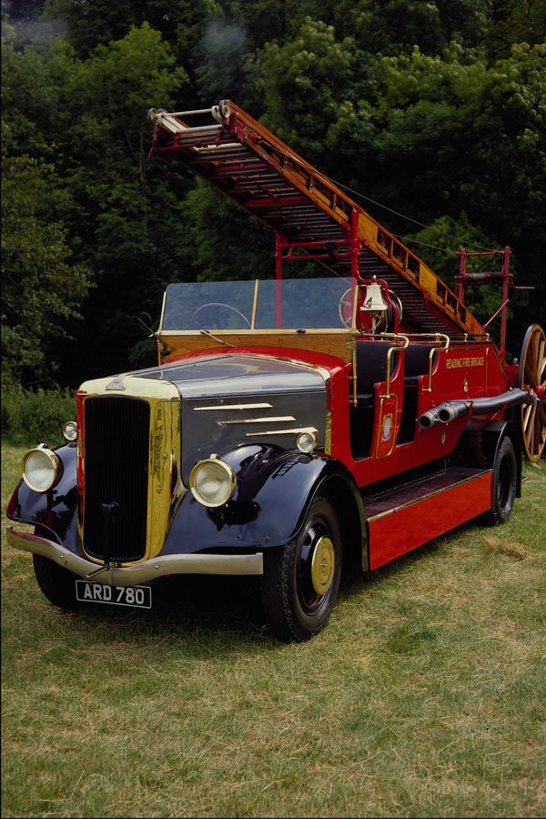 779071 1938 Dennis Light, Six Pump Escape Truck A4 Photo Print