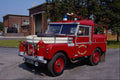 779078 1955 SWB Land Rover, Series One Industrial Fire Appliance A4 Photo Print
