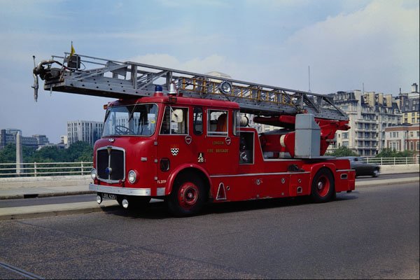 779086 1966 Merryweather, Hydraulic Turntable Ladder A4 Photo Print