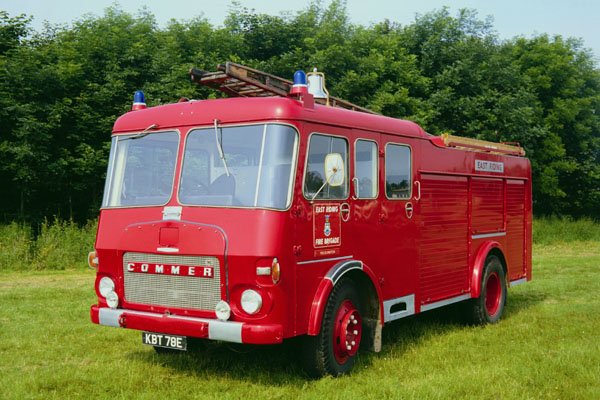 780006 1967 Commer OX Charmichael, Water Tender A4 Photo Print