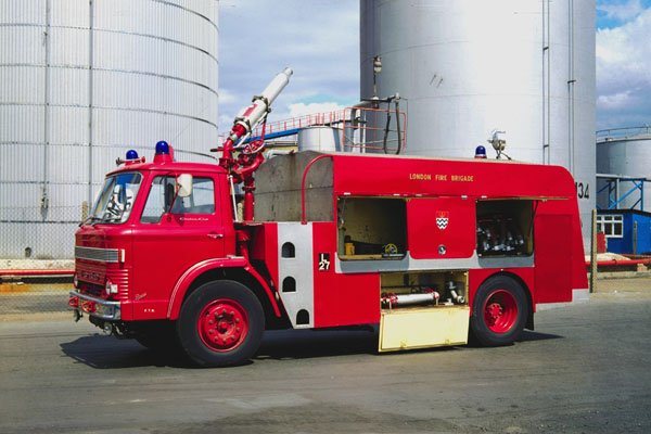 780009 1971 Ford Pyrene, Foam Tender A4 Photo Print