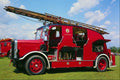 780025 1938 Leyland Cub Semi limousine FK6 Fire Engine A4 Photo Print