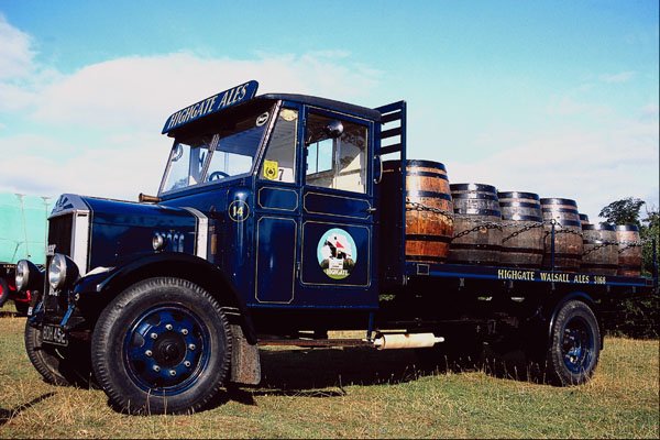 780035 Albion Delivery Truck A4 Photo Print