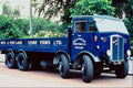 780036 British Built 1936 AEC Mammoth Mahor, 8 wheeled Flatbed Lorry A4 Photo Print