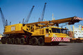780037 1969 German built Multi wheeled Heavy Lift Mobile Crane A4 Photo Print