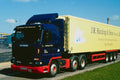 780038 1996 Swedish Scania, 6 wheeled Tractor And Trailer A4 Photo Print
