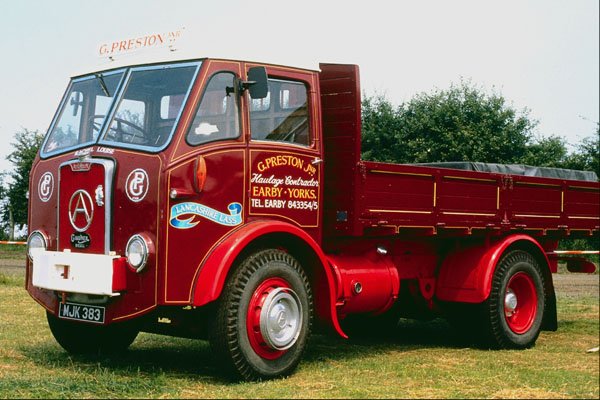 780039 1950 British built Atkinson Gardner Engined Flatbed Lorry A4 Photo Print