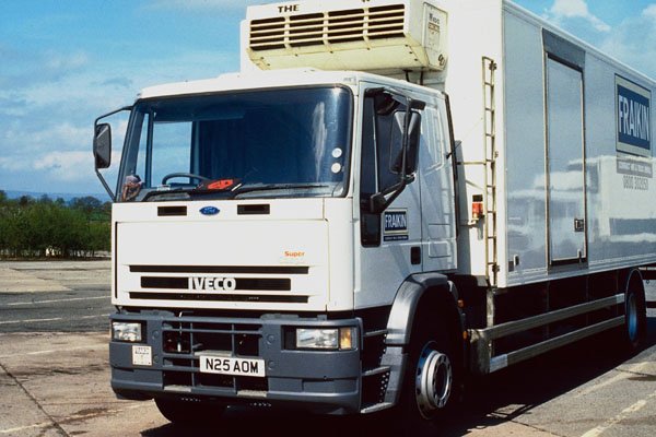 780041 1996 Oveco Cargo Van For Refrigerated Products A4 Photo Print