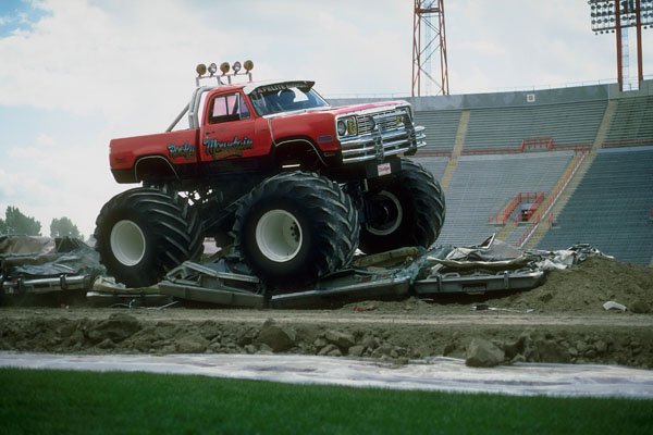 780048 Monster Truck Show, Calgary, Alberta, Canada A4 Photo Print