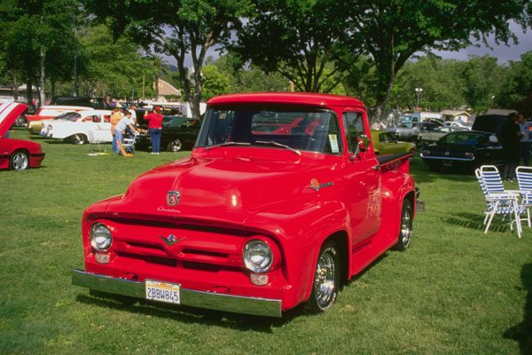 780057 1956 Ford Pickup Truck A4 Photo Print