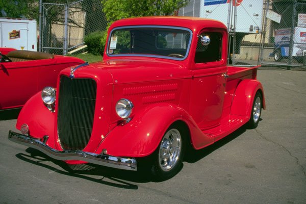 780058 1937 Ford Pickup Truck A4 Photo Print