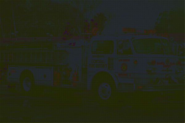 780061 American La France Fire Engine A4 Photo Print