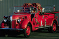 780065 Seagrave Fire Engine, Redlands, California Fire Department, U.S.A. A4 Photo Print