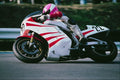 780092 Motorcycle Road Race A4 Photo Print