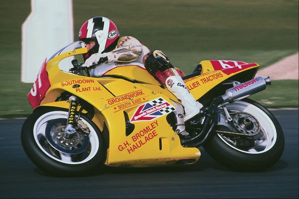 780099 Motorcycle Road Race A4 Photo Print