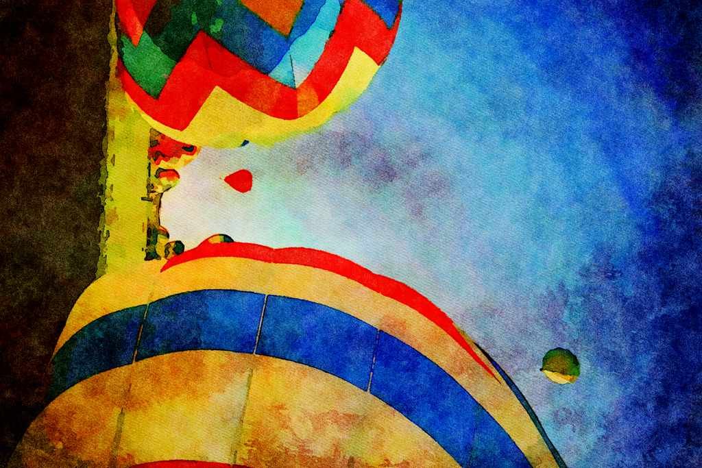 781007 Collapsed A4 Limited Edition Watercolour Print