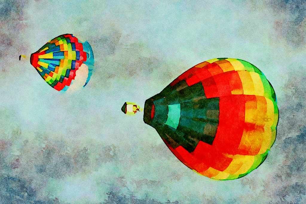 781011 Paired Up A4 Limited Edition Watercolour Print
