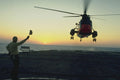 781013 Canadian Navy, NATO, Sunset Landing A4 Photo Print