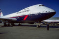 781025 Boeing 747 Taxiing To The Gate A4 Photo Print