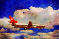 781029 Douglas MD 11 On Final Approach A4 Limited Edition Watercolour Print