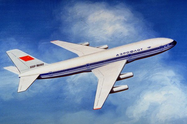 781030 Ilushin 86 Airbus, Russia A4 Photo Print