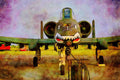 781032 American A10, Ground Attack A4 Limited Edition Watercolour Print