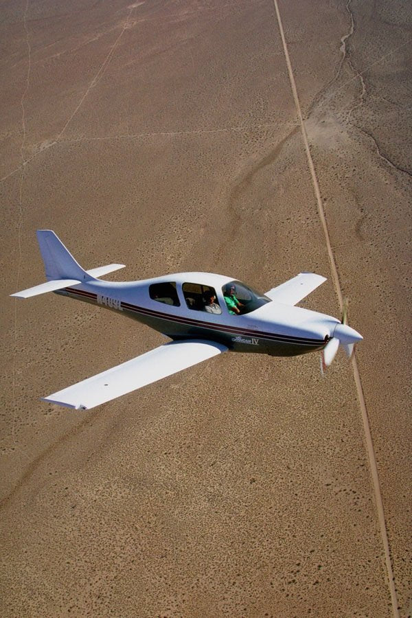 781054 Lancair 4 A4 Photo Print