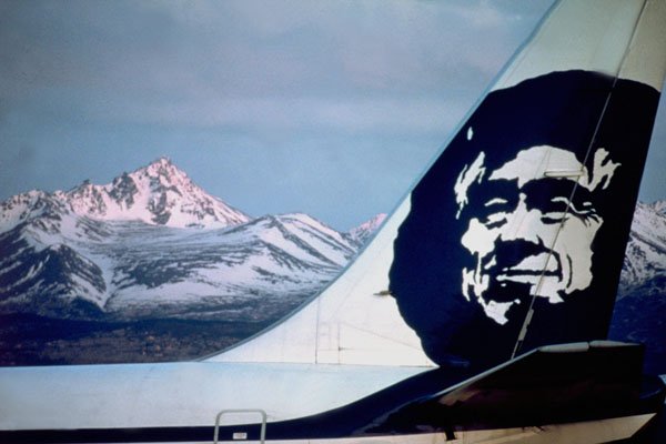 781064 Anchorage Airport A4 Photo Print