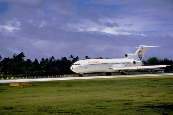 781065 Polynesian Airlines, Rarotonga, Cook Islands A4 Photo Print