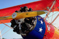 781068 Biplane, Nose Detail, Washington State, U.S.A. A4 Photo Print