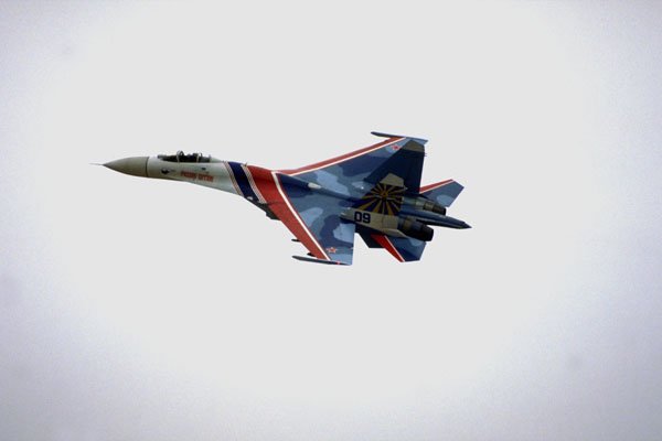 781072 Sukhoi Su 27 Fighter interceptor Russian Air Force A4 Photo Print
