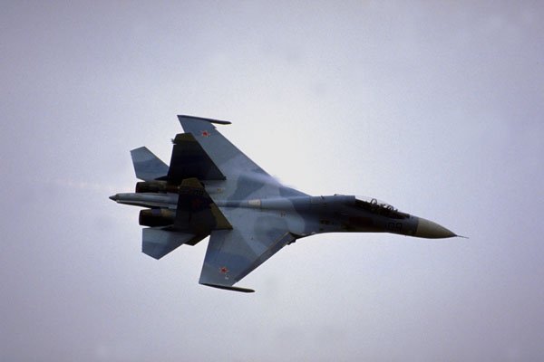 781073 Sukhoi Su 27 Fighter interceptor Russian Air Force A4 Photo Print