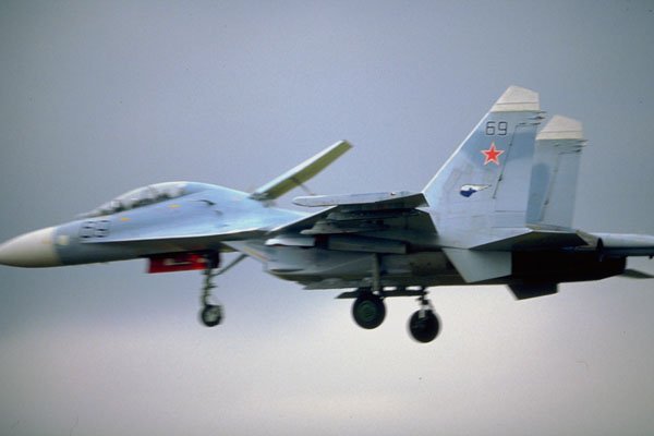 781074 Sukhoi Su 27 Fighter interceptor Russian Air Force A4 Photo Print