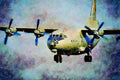 781078 Transport Aircraft, Russian Air Force A4 Limited Edition Watercolour Print