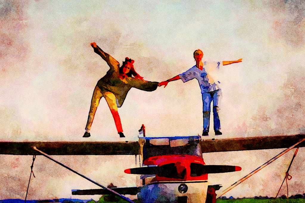 781087 The Winging Ones, Without Prejudice To Eventuals A4 Limited Edition Watercolour Print