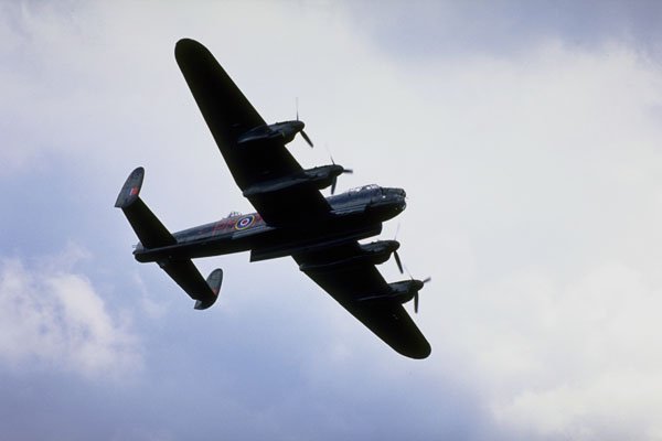 781093 Lancaster, Woodford Air Show 1990, England A4 Photo Print