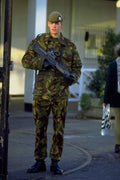 782003 Irish Guards In Combat Uniform A4 Photo Print