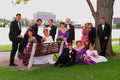 782009 Bridal Party By The Water A4 Photo Print
