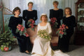 782014 Bride With Bridesmaids A4 Photo Print