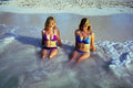 782036 Girls On Beach, Jamaica A4 Photo Print