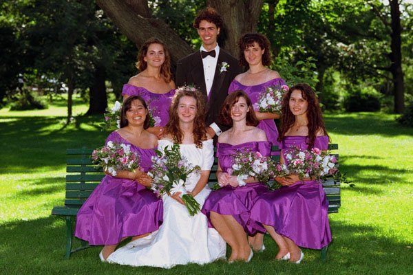 782040 Bridal Party A4 Photo Print
