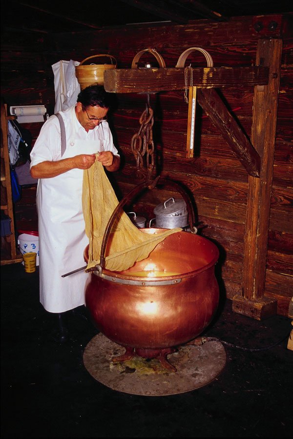 782087 Making Cheese A4 Photo Print