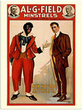 783 al g field minstrels 2 Vintage Advert A4 Photo Print